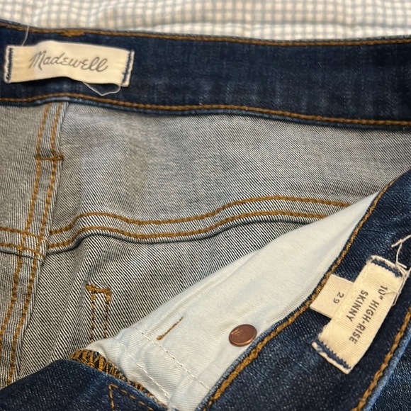 Madewell 10” High-Rise Skinny - Picture 4 of 6